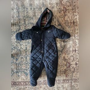 Adorable Navy Winter Snuggler SZ 6-12 mos.